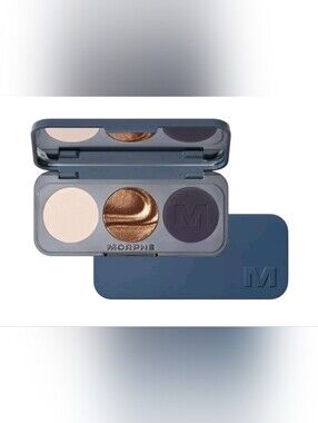 Morphe ChromaPlus Jean Spirited Eyeshadow Trio, NEW WITH BOX